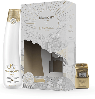 COFFRET VODKA MAMONT - THÉ DAMMANN