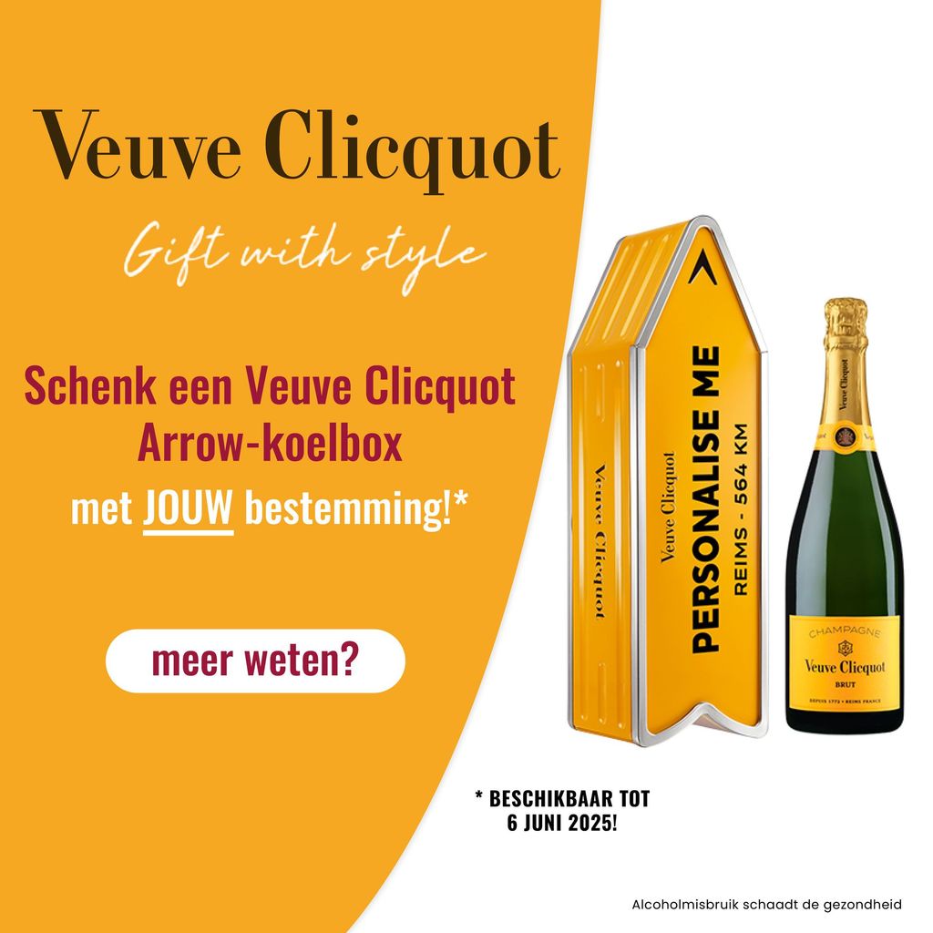 VEUVE CLICQUOT ARROW CHAMPAGNE PERSONALIZE ME