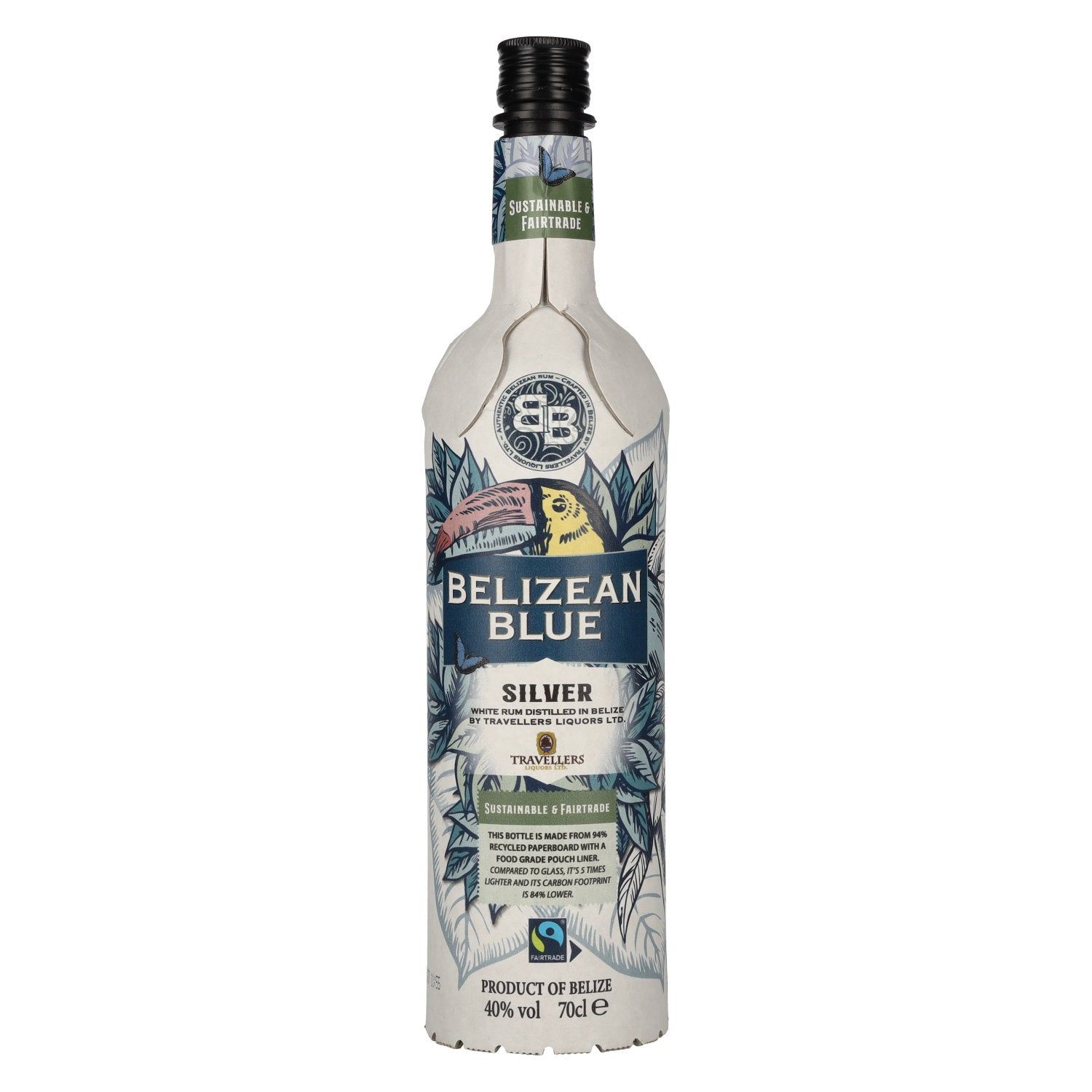 BELIZEAN BLUE SILVER FRUGALPAC EDITION 70 CL