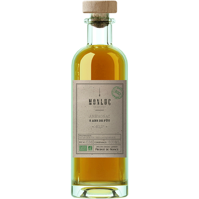 ARMAGNAC MONLUC 5 ANS BIO 40°2