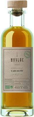 ARMAGNAC MONLUC 5 ANS BIO 40°2