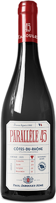 Parallèle 45 Jaboulet 2021 Côtes du Rhône Bio