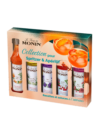 COFFRET SIROP MONIN SPRITZ APÉRITIF 5X5CL