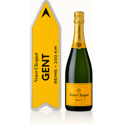 VEUVE CLICQUOT ARROW Champagne Gent